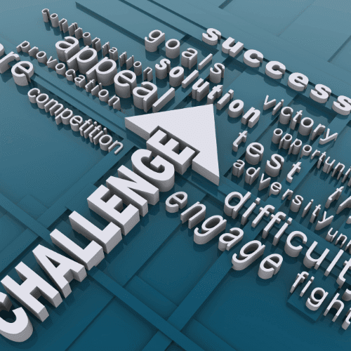 image of business challenges, adversity, profit, growth